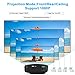 WiFi Projector, iBosi Cheng Portable Mini LCD Video Projector Full HD 1080P LED Home Theater Projector with HDMI/ USB/ VGA/ AV Input for Smartphones PC Laptop Gaming Devicesthumb 4