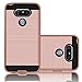 LG G5 Case, Carkoci Brushed Metal Texture, Shock Absorbent, Slim Fit, Drop Protection Rugged Cover for LG G5 Mobile Phone