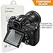 Nikon D500 Tempered Glass Screen Protector, Exuun Optical 9H Hardness 0.3mm Ultra-Thin DSLR Camera LCD Tempered Glass With Shoulder Screen Protector for Nikon D500 Digital Camera