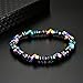 Yamao Rainbow Colors Magnetic Hematite beads Stretch Bracelet Women (bl002-10)