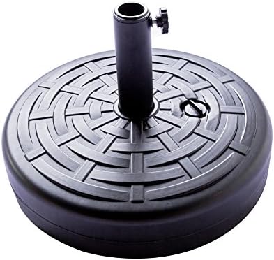 Flame Shade Patio Umbrella Base Weight Plastic Outdoor Parasol