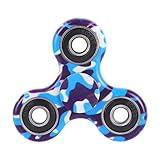 Balai Fidget Toy Hand Spinner Camouflage, Stress Reducer Relieve Anxiety and Boredom Camo (B)