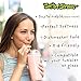 Silicone Straws - Slender Size BPA Free Non-Rubber Silicon Reusable Drinking Straws for Stainless Steel 20 oz Yeti Tumbler - Flexible, Chewy, Bendy & Safe for Kids/Toddlers
