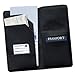 Oversized Airline Ticket and Passport Holder Color: Black