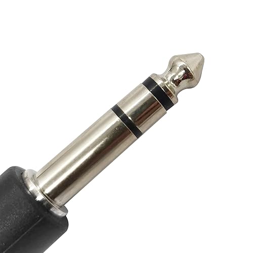 U174/U Helicopter Headset to GA Dual Plugs General Aviation