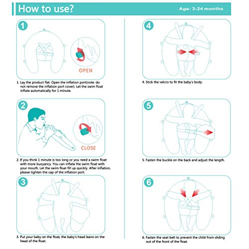 HECCEI Mambobaby Baby SelfInflating Float Newest Lite Pricepulse
