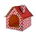 gomaomi Portable Brick Pet Dog House Cat Bed Designed for Small Dogs and Cats