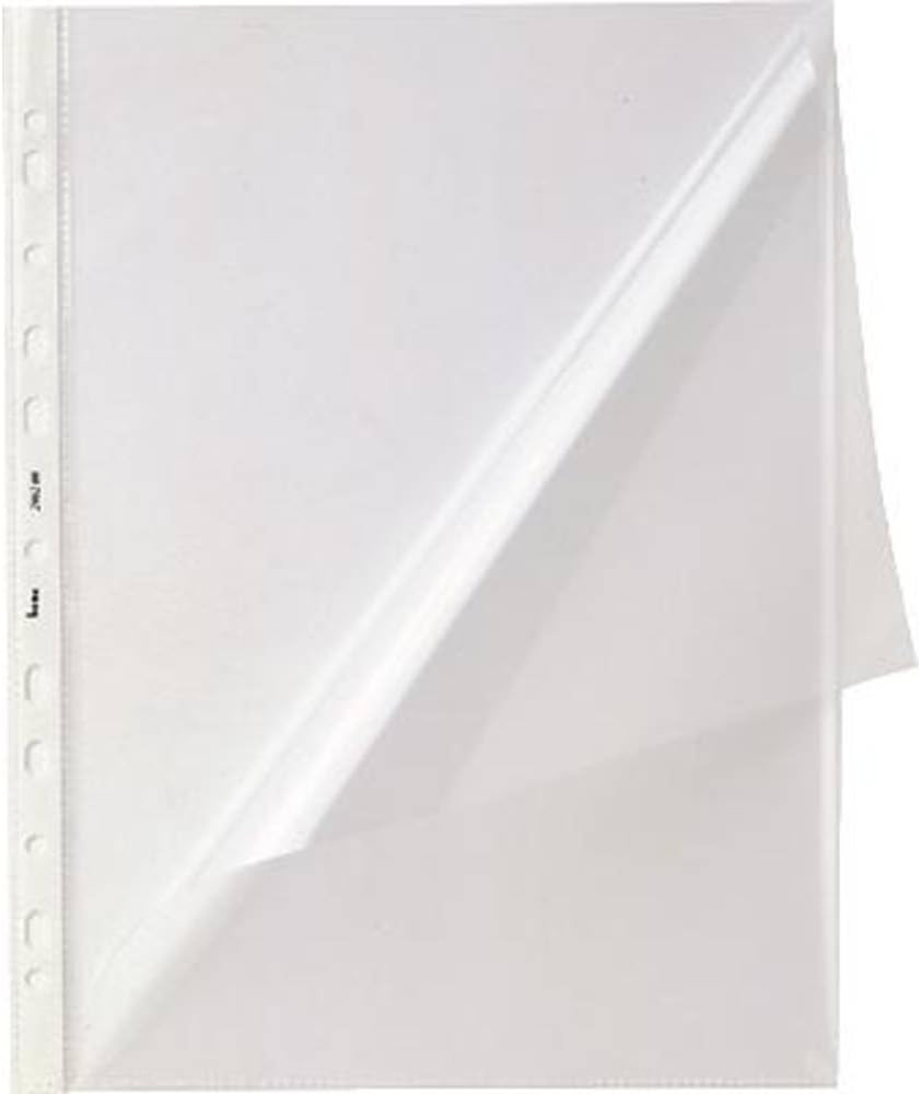 Bene 206200 Plastic Pockets A4 Clear Polypropylene 140 mg x 50 Amazon