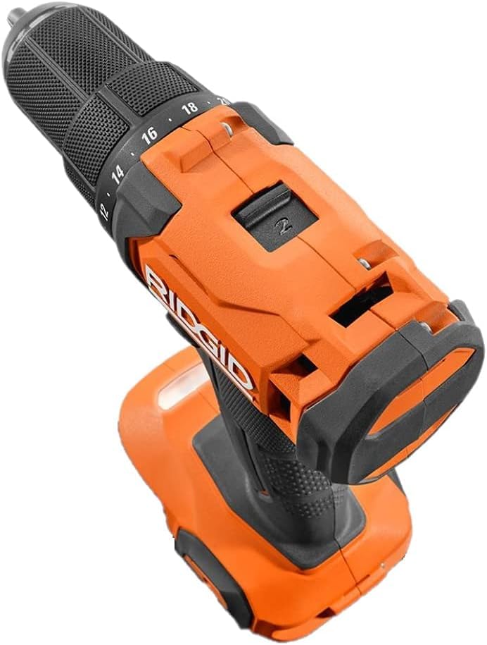 RIDGID 18 Volt Cordless 1/2 in. Drill/Driver (Tool Only) R86001 (Renewed)
