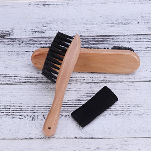 VORCOOL Billiard Table Rail Brush Billiard Pool Table Cleanning Wood Tool Accessories Billiard Cues Cleaning Cloth - Thumbnail 2