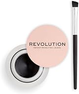 Makeup Revolution Gel Eyeliner Pot 3g With Angled Brush Black Dramatic Wing view 6