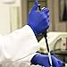 AMMEX Indigo Nitrile Disposable Exam Gloves, 3 Mil, Latex & Powder Free, Food-Safe, Textured, Non-Sterile, Large, Box of 100