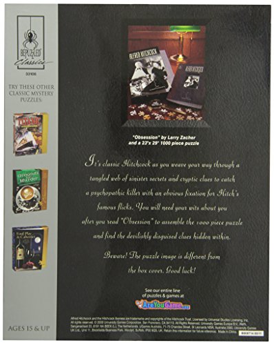 Classic Mystery Jigsaw Puzzle - Alfred Hitchcock