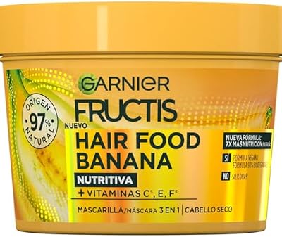 FRUCTIS HAIR FOOD banana mask ultra nutritiva 390 ml