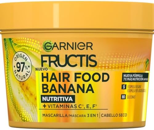 FRUCTIS HAIR FOOD banana mask ultra nutritiva 390 ml