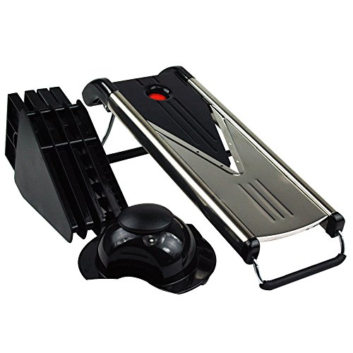 Mandoline julienne food slicer, cutter, and grater