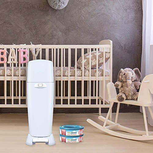 BabyBreeze Diaper Pail Refills Bags for Diaper Genie - 2240 Count (8-Pack)