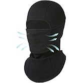 Kids Balaclava Ski Mask- Thermal Fleece Full Face Cover Winter Balaclava with Movable Face Part for Skiing Skating Cycling