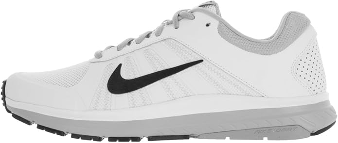 nike men's dart 12 black running shoes