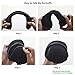 Mraw Unisex Water-proof Foldable/Adjustable Wrap around Earmuffs (Black)