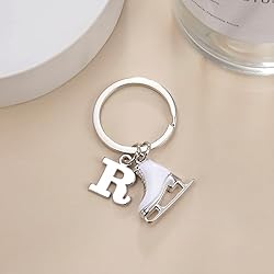 LIKGREAT Ice Skate Keychain Figure Skating