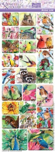 Violette Stickers Anna Lee Watercolors