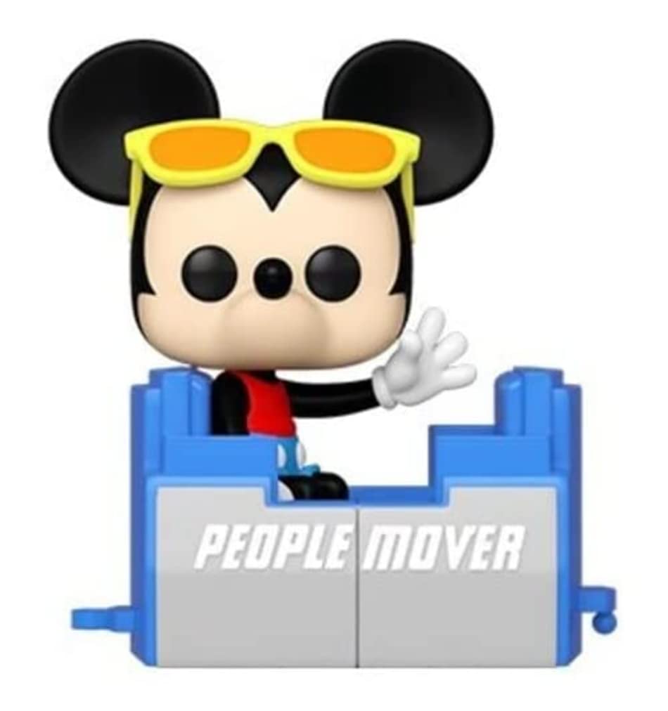 Funko Pop! Disney: WDW50- People Mover Mickey Mouse - Disney World 50th Anniversary - Collectable Vinyl Figure - Gift Idea - Official Merchandise - Toys for Kids & Adults - Movies Fans