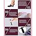 3 Pairs COOLNICE The Elastic Tie-free and Wash-free Silicone Shoelaces for Children (Colorful Black and White)