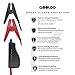 GOOLOO 400A Car Jump starter Cable 14 inch Intelligent Battery Booster Cable with Clamps - Booster Cable Clamps-Car Emergency Start the Battery Terminal (Black/Red)