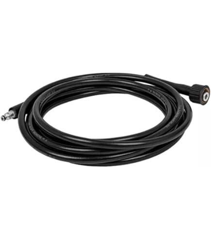 Manguera De Alta Presión 40MPa/5800PSI Para Hidrolavadoras Karcher K2, K3, K4, K5 | 6 Metros De Longitud | Goma Resistente Y Duradera