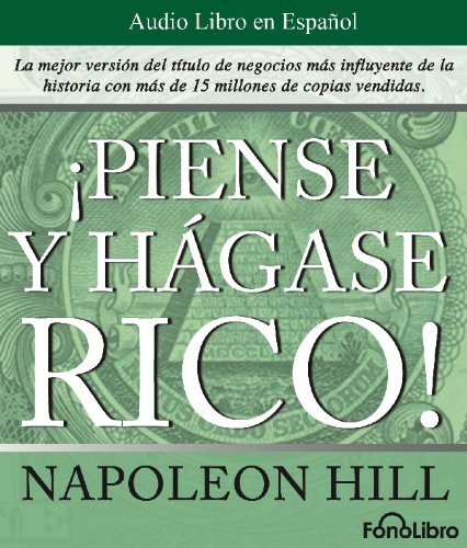 Piense Y Hagase Rico Think And Grow Rich Spanish