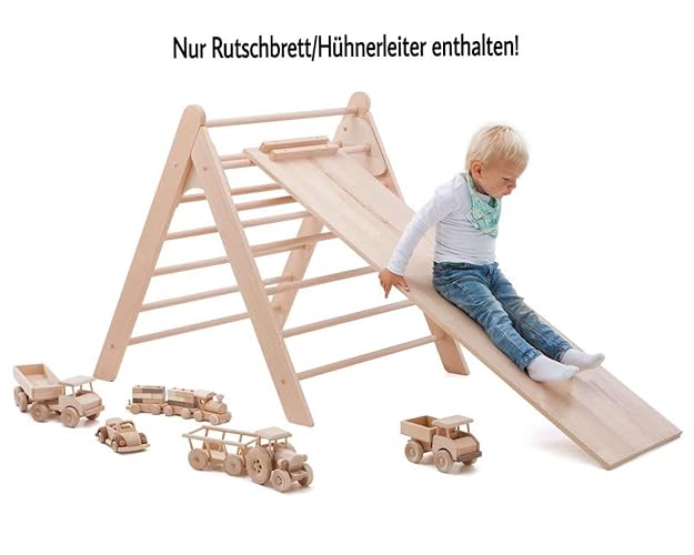 Sprossendreieck - Rutschbrett für Kletterdreieck Pickler