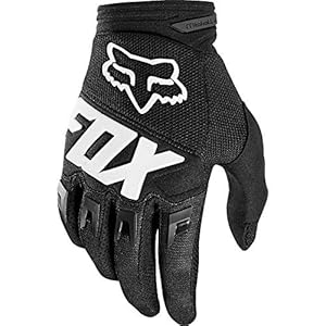 Fox Racing Dirtpaw Race Youth Off-Road Motorcycle Gloves – Black/Medium
