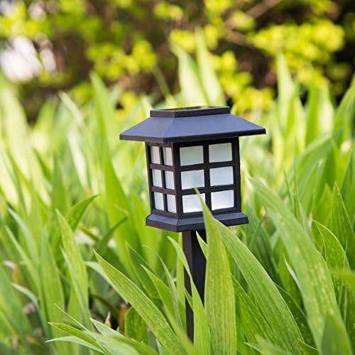 2 Pack Solar Path Light, Led Pathway Landscape lights For Outdoor Path Patio Yard Deck Driveway and Garden, All-Weather/Water-Resistant.