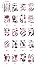 A-Lighting 20 Sheets Small Halloween Temporary Tattoos Stickers for Women and Men with Fake Wound Blood Injury Vampire Zombie Stickers Decorations for Party Costume Makeup