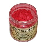 Firecracker Mica (1 oz jar) Powder Soap Making Colorant Cosmetics Art Crafts Nail Polish Resin Casting Stamping Dye Pigment Color