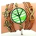 Forufor Hand-woven Sky Time Gem Restoring Ancient Ways Multilayer Bracelet-01