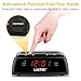 Alarm Clock Radio - Digital Alarm Clock with 20 AM&FM Radio Stations, Radio Alarm Clock with Dual Alarms, Sleep Timer, Snooze, Dimmer, 0.6