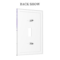 Tewujay Decorative Light Switch Covers 1 Toggle