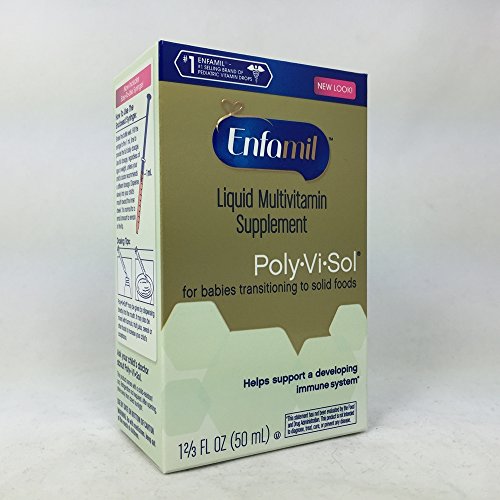 Poly-Vi-Sol Drops with Syringe Dropper, 50mL (3 Pack) Poly-Vi-Sol Drops with Syringe Dropper, 50mL (3 Pack)