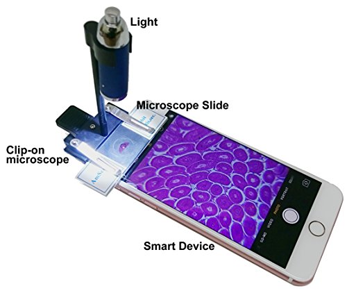 ScienceWiz Advanced 200-400X Optical Magnification Clip-on Microscope