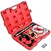 Goplus Macpherson Strut Spring Compressor, Universal Interchangable Fork Coil Extractor Tool Set w/Case