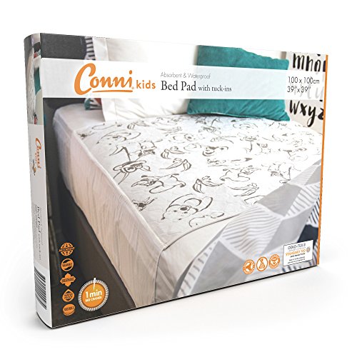 Conni Kids waterproof and washable bed pad for potty training and youth incontinence, Aussie Animals - Thumbnail 5