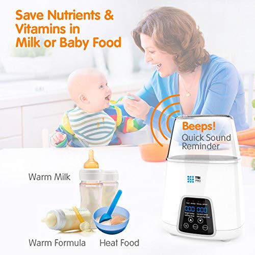 image for TBI Pro 【NEW 2020】 5-IN-1 Baby Bottle Warmer and Sterilizer with T