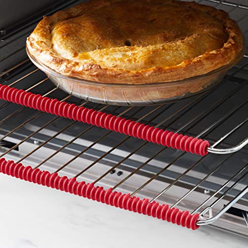 Heat Resistant Silicone 14Inch Oven Rack Covers (Set