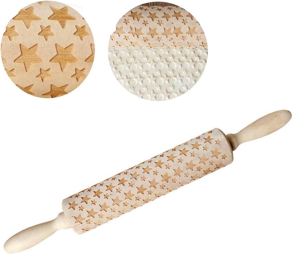 10 rouleaux à pâtisserie à motif pour des biscuits décorés minut