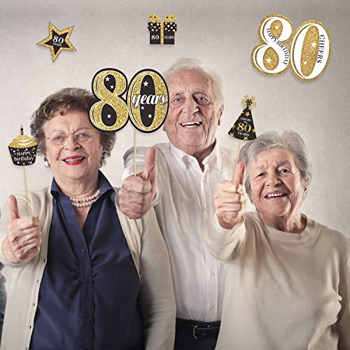 6 Birthday+Decoration+Toppers+Centerpiece+Supplies