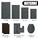 MAYSHINE Bathroom Rug Set | Soft Plush Chenille Bath Mats with PVC Non-Slip Backing, Absorbent Washable Quick Dry Area Rug Sets for Bathroom Floor | 32