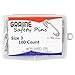 Safety Pins - Size 3 - Nickel Plated Steel - Graine (100 Count)