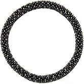 Humble Hilo Handmade Glass Bead Bracelet Artisinal Chunky Statement Jewelry Accessories for Women